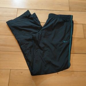 NIKE athletic Dept pants aqua and black